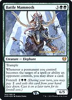 Mamute de Batalha — Kaldheim Promos 160s