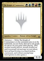 The Knight of Commentary — Unknown Event RZ05d
