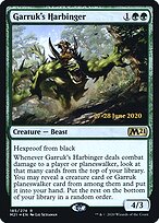 Anunciador de Garruk — Core Set 2021 Promos 185s
