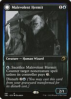 Eremita Malevolente // Geist Benevolente — Innistrad: Double Feature 61