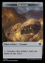 Treasure — Commander Masters Tokens 48