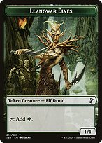 Llanowar Elves — Time Spiral Remastered Tokens 12