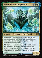 Berta, Wise Extrapolator — Secrets of Strixhaven Promos 175p