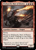 Drakuseth, Gorja das Chamas — Commander Masters 218