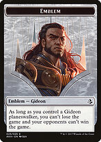 Gideon of the Trials Emblem — Amonkhet Tokens 25