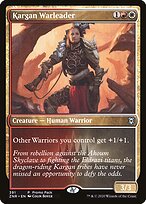 Líder de Guerra Karganiana — Zendikar Rising 391
