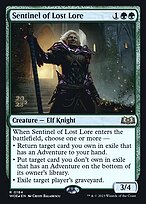 Sentinela do Saber Perdido — Wilds of Eldraine Promos 184s