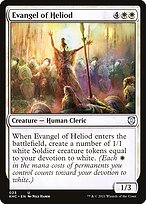 Evangelista de Heliode — Kaldheim Commander 23