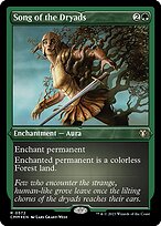 Canção das Dríades — Commander Masters 572