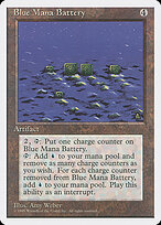 Bateria de Mana Azul — Fourth Edition 300