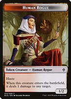 Human Rogue — Throne of Eldraine Tokens 12