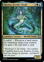 Tatyova, Druida Bêntica — Commander Masters 358