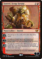 Daretti, Sábio da Sucata — Commander 2014 33