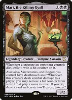 Mari, a Pena Mortal — New Capenna Commander 89