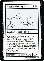 Frogkin Kidnapper — Mystery Booster Playtest Cards 2019 42