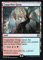 Desfiladeiro da Linha de Cobre — Phyrexia: All Will Be One Promos 249s