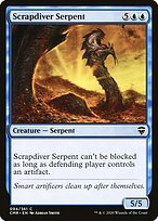 Serpente Mergulhadora de Sucata — Commander Legends 94
