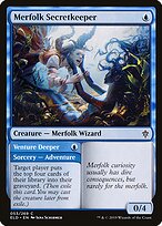Guardadora de Segredos Tritã // Ir a Fundo — Throne of Eldraine 53