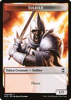 Soldier — New Capenna Commander Tokens 33