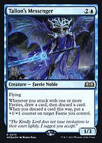 Mensageiro de Talion — Wilds of Eldraine Promos 73s