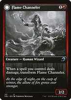 Canalizadora da Chama // Encarnação da Chama — Innistrad: Double Feature 141