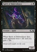 Espírito de Malevolência — Core Set 2021 331