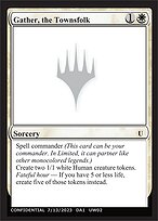 Gather, the Townsfolk — Unknown Event UW02a