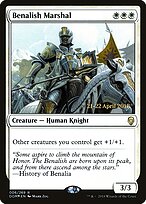 Marechal de Benália — Dominaria Promos 6s