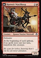 Vigilante de Hanweir // Desgraça de Hanweir — Innistrad Remastered 158
