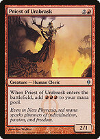 Sacerdote de Urabrask — New Phyrexia 90