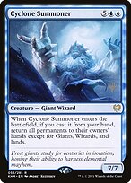Invocador de Ciclones — Kaldheim Promos 52p
