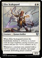 Guarda Escamado de Elite — Commander Masters 22