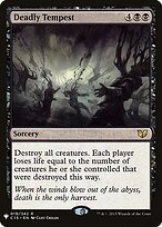 Tempestade Mortífera — The List C15-19