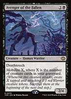 Avenger of the Fallen — Tarkir: Dragonstorm Promos 73p