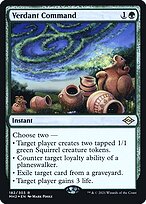 Comando Verdejante — Modern Horizons 2 Promos 182s