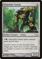 Golem de Malaquita — Mirrodin 202