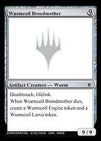 Wurmcoil Broodmother — Unknown Event RA09