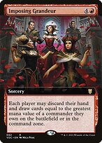 Grandiosidade Imponente — Crimson Vow Commander 62