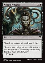Sussurro da Noite — Secrets of Strixhaven Commander 221