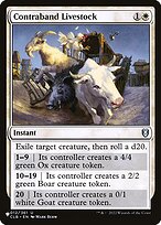 Contrabandear Gado — The List CLB-12
