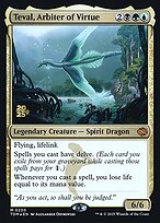 Teval, Arbiter of Virtue — Tarkir: Dragonstorm Promos 230s