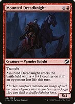 Cavaleiro do Pavor Montado — Innistrad: Midnight Hunt 150
