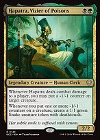 Hapatra, Vizir dos Venenos — Lorwyn Eclipsed Commander 123