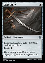 Sabre Cívico — Ravnica Remastered 254