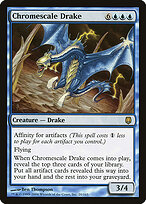 Dragonete de Escamas Cromadas — Darksteel 20