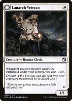 Veterano Lunarca // Fantasma Luminoso — Innistrad: Midnight Hunt 27