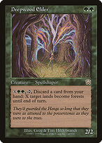 Ancião de Deepwood — Mercadian Masques 240