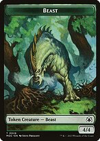 Beast — March of the Machine Commander Tokens 28