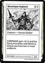 Baneslayer Aspirant — Mystery Booster Playtest Cards 2019 3