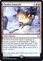 Fumarola da Tundra — Kaldheim Promos 156s